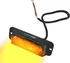 Maják Elta Predátor výstražná záblesková svítilna LED 12/24V 4x 3W oranžová