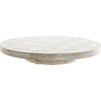 Otočný tác z mango dřeva 38x5.7cm