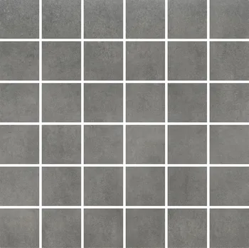 Concrete graphite mozaika mat - dlaždice mozaika 29,7x29,7 šedá 153656