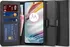 Pouzdro na mobilní telefon Tech Protect Wallet 2 pro Motorola Moto G60 flipové černé