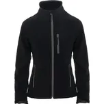 Roly Dámská softshellová bunda s krytkou u krku - Černá Velikost: M