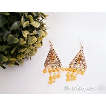 Náušnice retro Náušnice s korálky