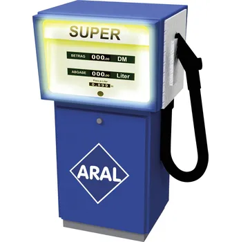 Modelová železnice Viessmann Modelltechnik 1364 Sloupový tankový systém ARAL s LED osvětlením H0 hotový model