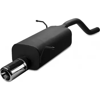 Zadní díl výfuku ULTER SPORT Sportovní výfuk FORD Fiesta VII 2008-2014, 1x koncovka kulatá 80mm Vyberte motor: 1,25i 44/60kW HATCHBACK