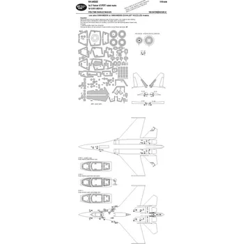 Plastikový model 1/48 Mask Su-27 Flanker B EXPERT (GWH)