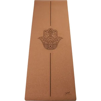 podložka na cvičení Korková podložka na jógu Hamsa