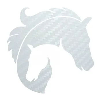 Samolepící dekorace Kůň 086 pravá kobyla s hříbátkem (51 - 3D karbon bílý) SAMOLEPKA NA AUTO, NÁLEPKA, FÓLIE, POLEP, TUNING, VLASTNÍ TEXT, TISK, AUTOSAMOLEPKY.cz, POLEPY, OBRÁZEK, LOGO, 3D STICKERS