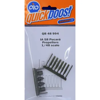 Plastikový model Quickboost 1/48 IA 58 Pucará propellers (KIN)