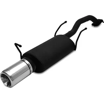 Zadní díl výfuku ULTER SPORT Sportovní výfuk HYUNDAI Accent 1994-1999, 1x koncovka kulatá 100mm Vyberte motor: 1,3i 44/55/62kW HATCHBACK