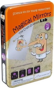 Dětská vědecká sada The Purple Cow Bláznivá vědecká laboratoř magická zrcadla
