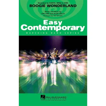 BOOGIE WONDERLAND - Easy Contemporary Marching Band / partitura + party
