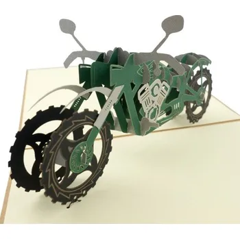 3D přání - Motorka