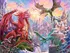 Puzzle Ravensburger Mystický drak 2000 dílků