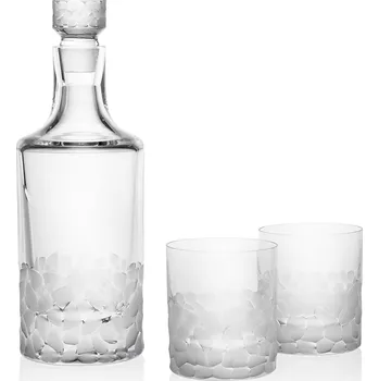 Sklenice Whisky set Kameny sklenice na whisky s karafou křišťál
