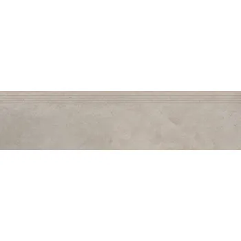 Dlažba Tacoma sand stopnica mat - schodovka rektifikovaná 29,7x119,7 béžová matná 153618