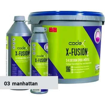 Spárovací hmota CODEX X-Fusion A+B+C 03 manhattan 3,5 kg