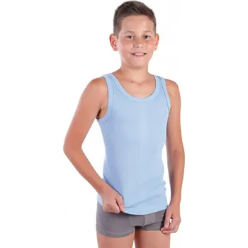 Chlapecké spodní prádlo Nátělník tílko EVONA DANKO modrý velikost oblečení - děti: 104