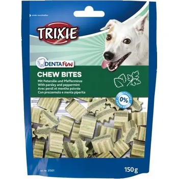 Pamlsek pro psa Trixie DentaFun Chew Bites petržel + máta 150 g