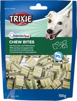Pamlsek pro psa Trixie DentaFun Chew Bites petržel + máta 150 g