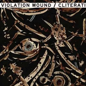 Zahraniční hudba LP Violation Wound: Split CLR 2018 Beer Coloured Vinyl