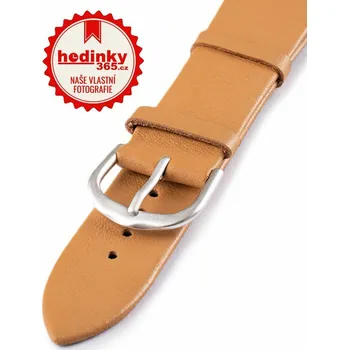 Řemínek na hodinky Kožený řemínek Mavex 2015-D, hnědý