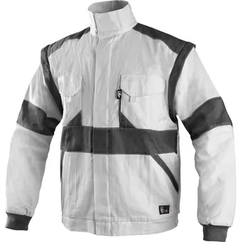 pracovní bunda CXS Lux Eda bílá/šedá 66
