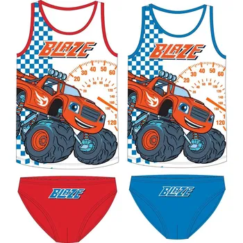 Chlapecké spodní prádlo Spodní prádlo Auta Blaze Barva: Modrá, Velikost: 122/128