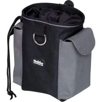 Pamlskovník Nobby Nobby RIO pamlskovník a zásobník na sáčky 2v1 11 x 16 cm oranžová