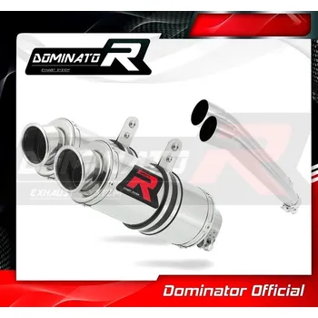Výfuk pro motocykl Laděný výfuk DOMINATOR YAMAHA TDM 900 02-09 KULATÉ KONCOVKY KRÁTKÉ GP1