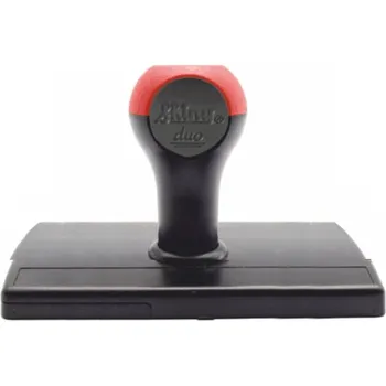Razítko Shiny Razítko DUO 70105, černá, rozměr 105 × 70 mm