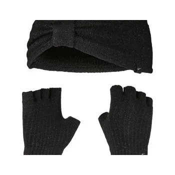 Dívčí oblečení Nike metallic headband and glove set NS