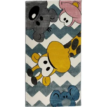 Dětský koberec Kiddo A1084 multi, 80x150, vícebarevná, dětský pokoj, Vopi - 1 rok na vrácení + DOPRAVA ZDARMA k Vám i zpět