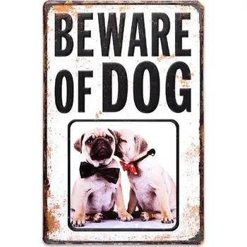 Rám na obraz Plechový fotorámeček DOG 10x10 bílý kph