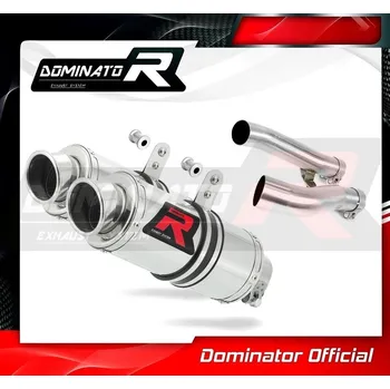 Výfuk pro motocykl Laděný výfuk DOMINATOR YAMAHA XJR1200 95-98 KULATÉ KONCOVKY KRÁTKÉ GP1