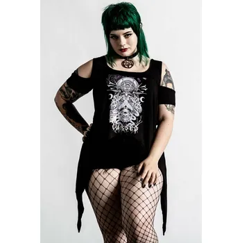 Dámské tričko tričko dámské - Black - KILLSTAR - KSRA004330