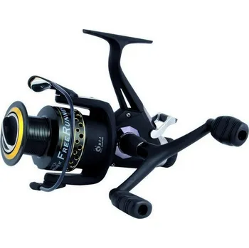 Rybářský naviják Naviják ROB. FREE RUNNER 306 (Free Runner je vybaven systémem volné cívky „super bait runner“, což ulehčuje chytání v každých podmínkách a eliminuje na minimum možnost samovolného vypnutí volného běhu.)