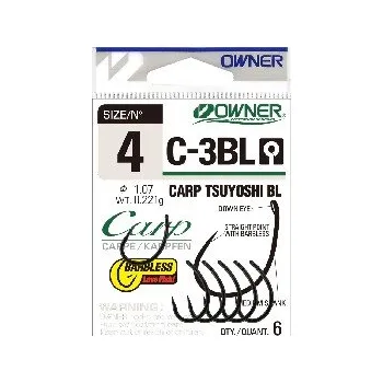 Rybářský háček Háček OWNER 53270 C-3 BL 8 (Kovaný háček bez protihrotu. )