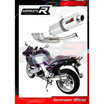Motodíl Laděný výfuk DOMINATOR BMW K1200RS 97-00 KOMPLETNÍ SYSTÉM OVÁLNÁ KONCOVKA