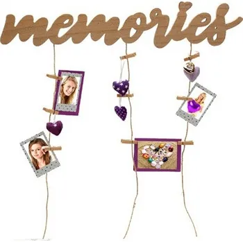 Rám na obraz Fotorámeček MEMORY STRING natur kph