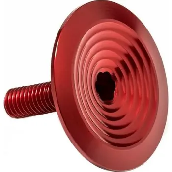 Hlavové složení Absolute Black Víčko ABSOLUT BLACK Ahead Top Cap Aluminium 1 1/8", 4,9g Barva: Červená