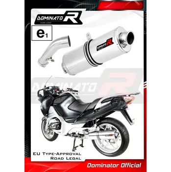 Auto-moto Homologovaný Laděný výfuk DOMINATOR BMW R1200RT 2004-2009 R12T OVÁLNÁ KONCOVKA HOMOLOGACE