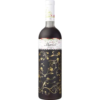 Merlot red Glamour polosladké 0,75 l