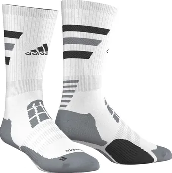 pánské ponožky adidas Vysoké sportovní ponožky bílé 49-51