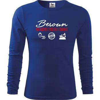 Beroun město s tradicí - Triko dětské Long Sleeve - 158 cm/12 let ( Královská modrá )