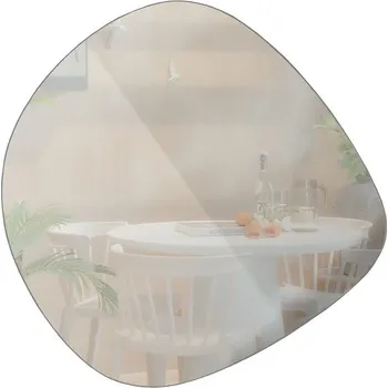 Zrcadlo Zrcadlo s černým rámem WOOOD Philou, 59 x 60 cm ID_1403291