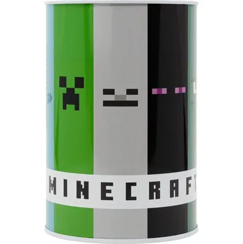 Stor Pokladnička kovová XL, Minecraft 