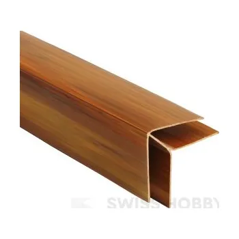 Stavební materiál Vnější rohový profil Color P117 - 14 zlatý dub/teak