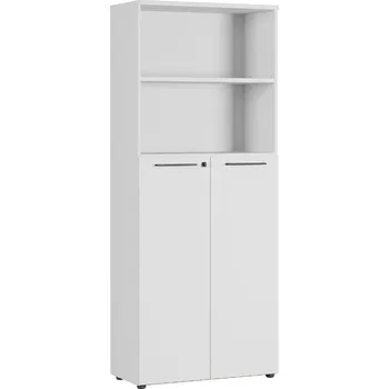 Zásuvkový kontejner Germania Světle šedá kancelářská skříň Agenda 197 x 80 cm