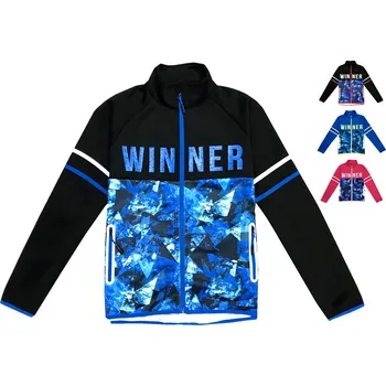 Dívčí mikina KUGO DÍVČÍ/CHLAPECKÁ MIKINA "WINNER" černá 164