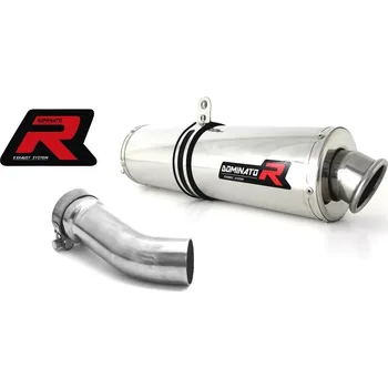 Výfuk pro motocykl Laděný výfuk DOMINATOR BMW R1200R 10-14 KULATÁ KONCOVKA STANDART